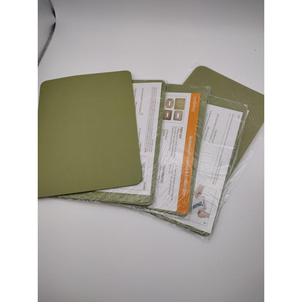 Lot of 5 Cricut Cuttlebug Rubber Embossing Mats Replacement Mat Only